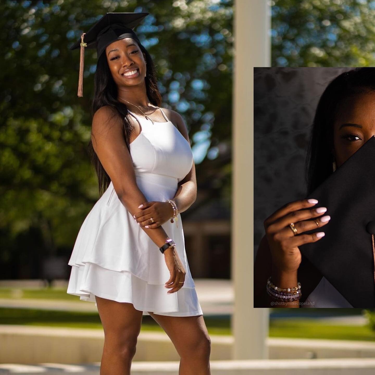 It is most definitely graduation season. And I am here for it. 

Once again @nalesmith for the win. Thank you for being part of my first graduation season. 3 years ago. 

#photography #photographer #graduation #graduationphotoshoot #graduationpicture
