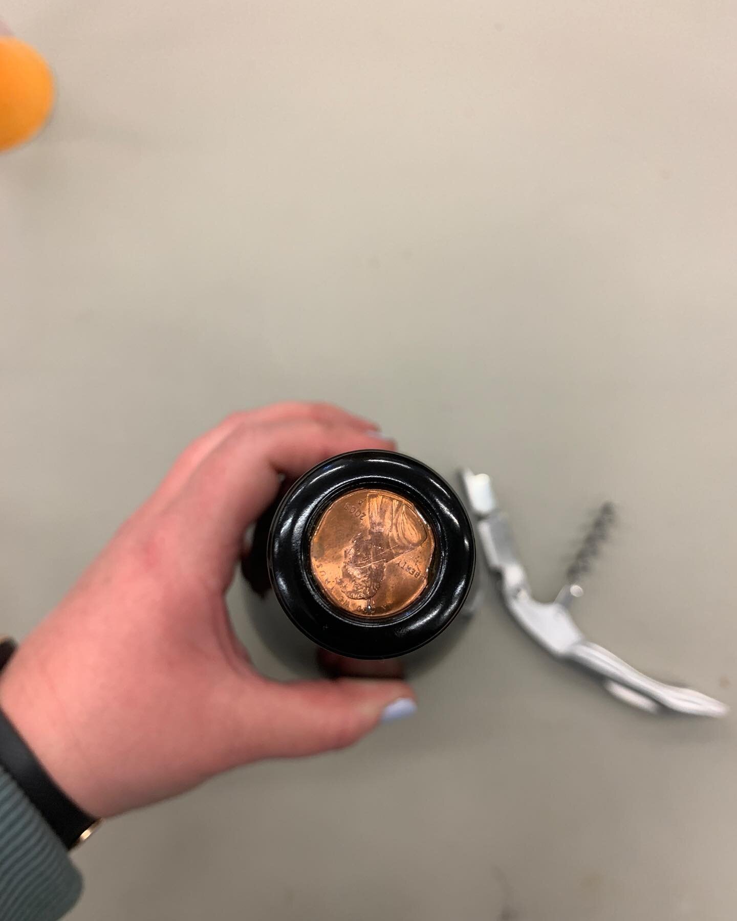 Our hand corking has gone awry... swipe to see what&rsquo;s supposed to happen. Someone&rsquo;s about to get rich off this bottle 🤑 

On a totally separate note, anyone know how to solve this? We&rsquo;ll hook you up.