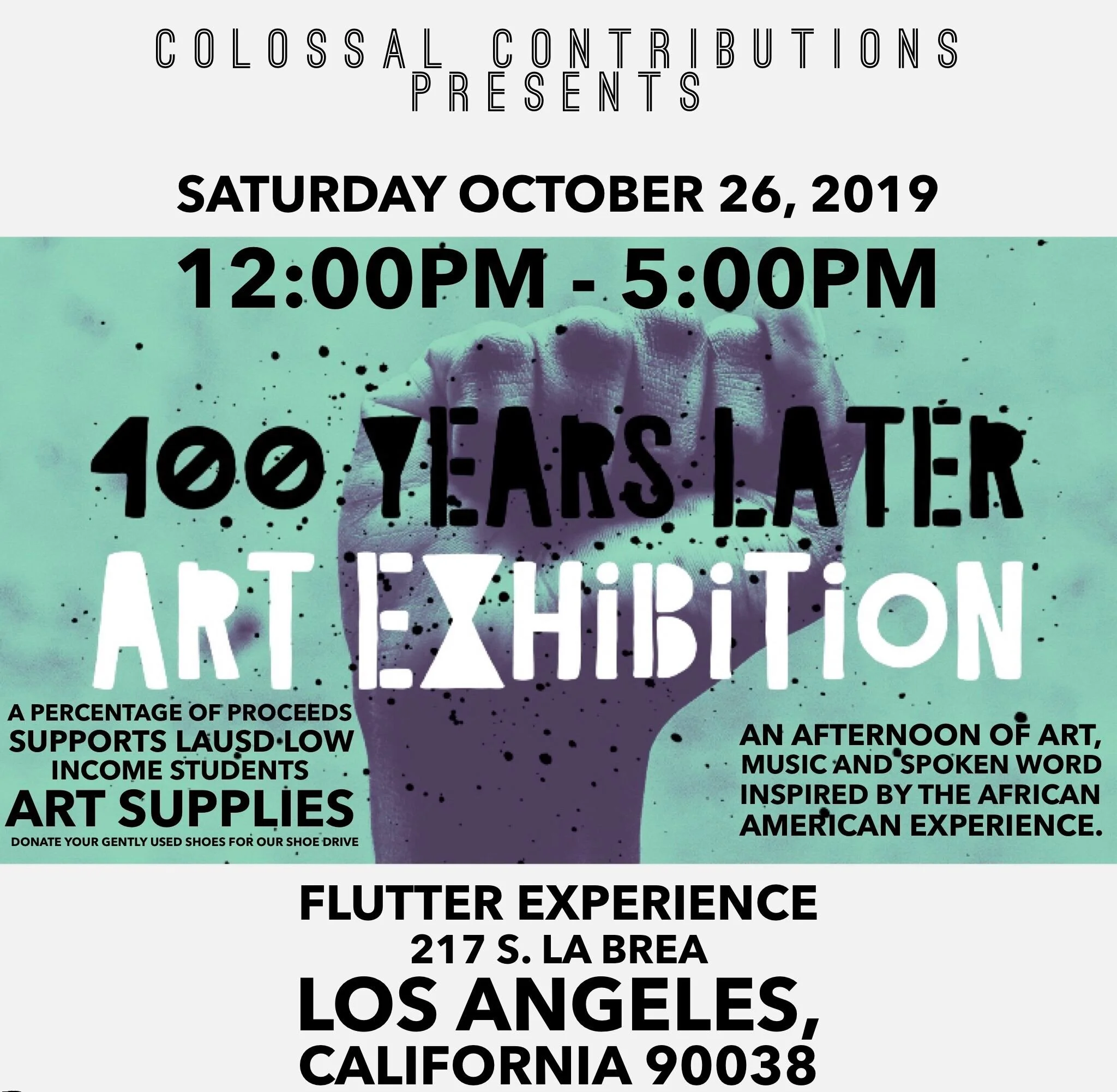 400 Years Later Flyer
