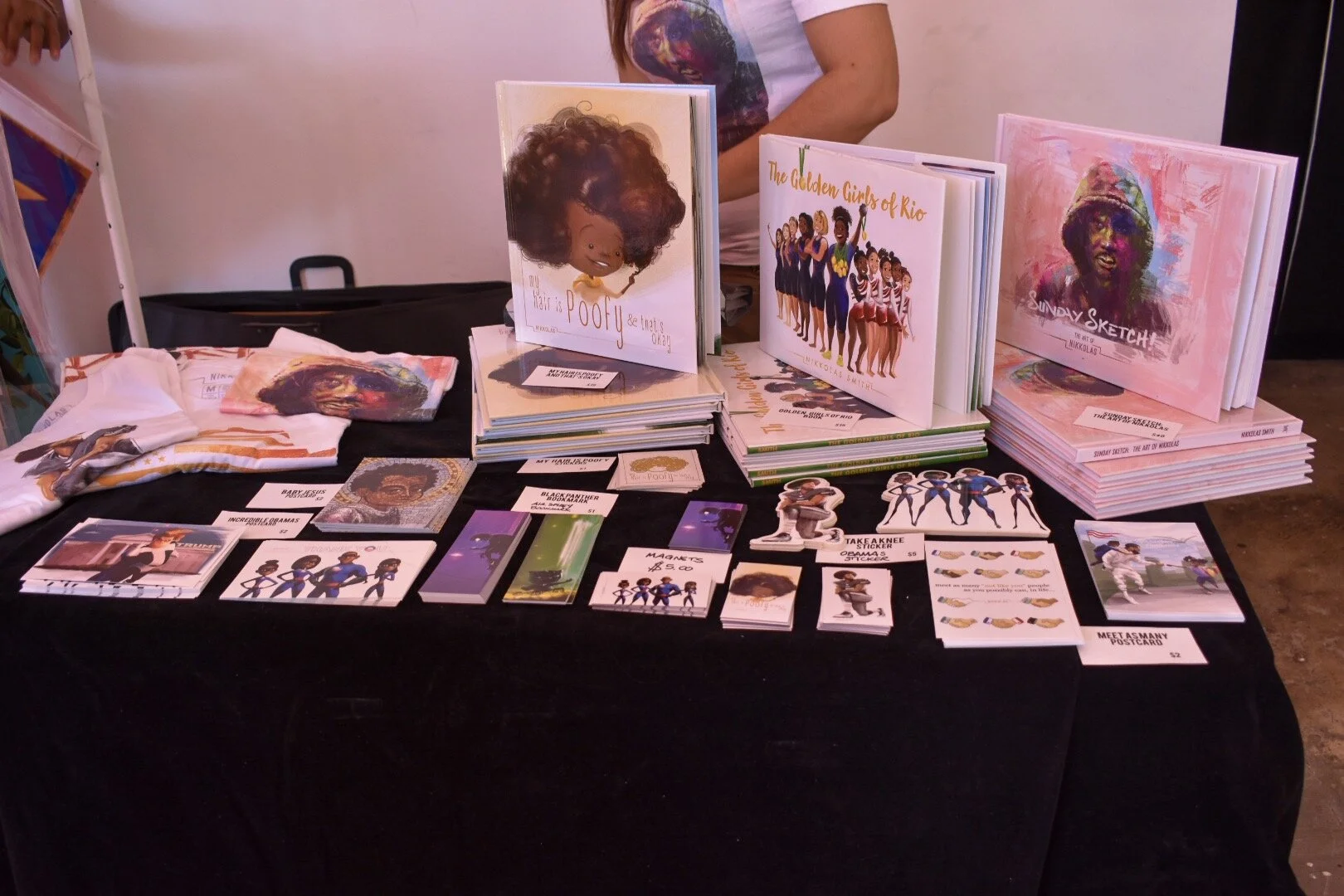 Take Nikkolas' artwork home with you