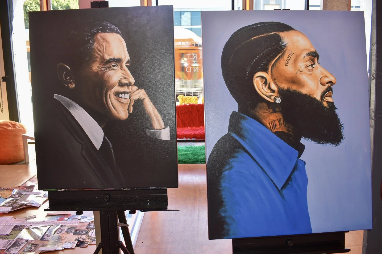 Barack Obama + Nipsey Hussle