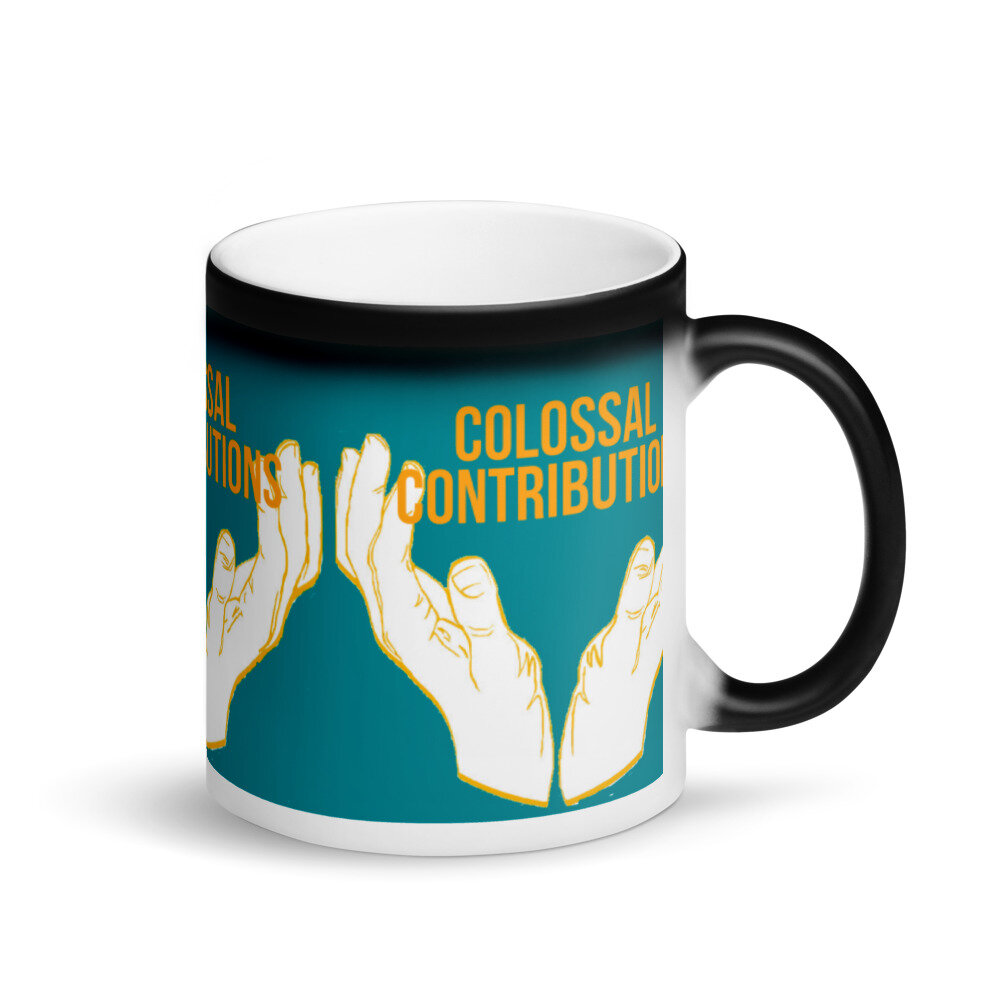 Matte Black Magic Mug