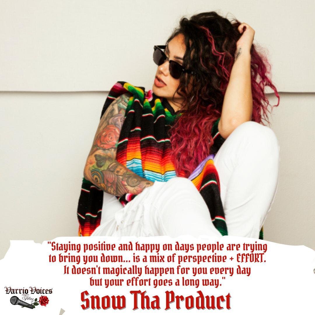 This week for Women's Appreciation Month, Snow Tha Product, is one of the greatest Mexicana rappers in the game. With amazing hits, &quot;Waste of Time&quot;, &quot;Gaslight&quot;, and, &quot;Goin Off&quot;. She inspires young Latinx all over the cou