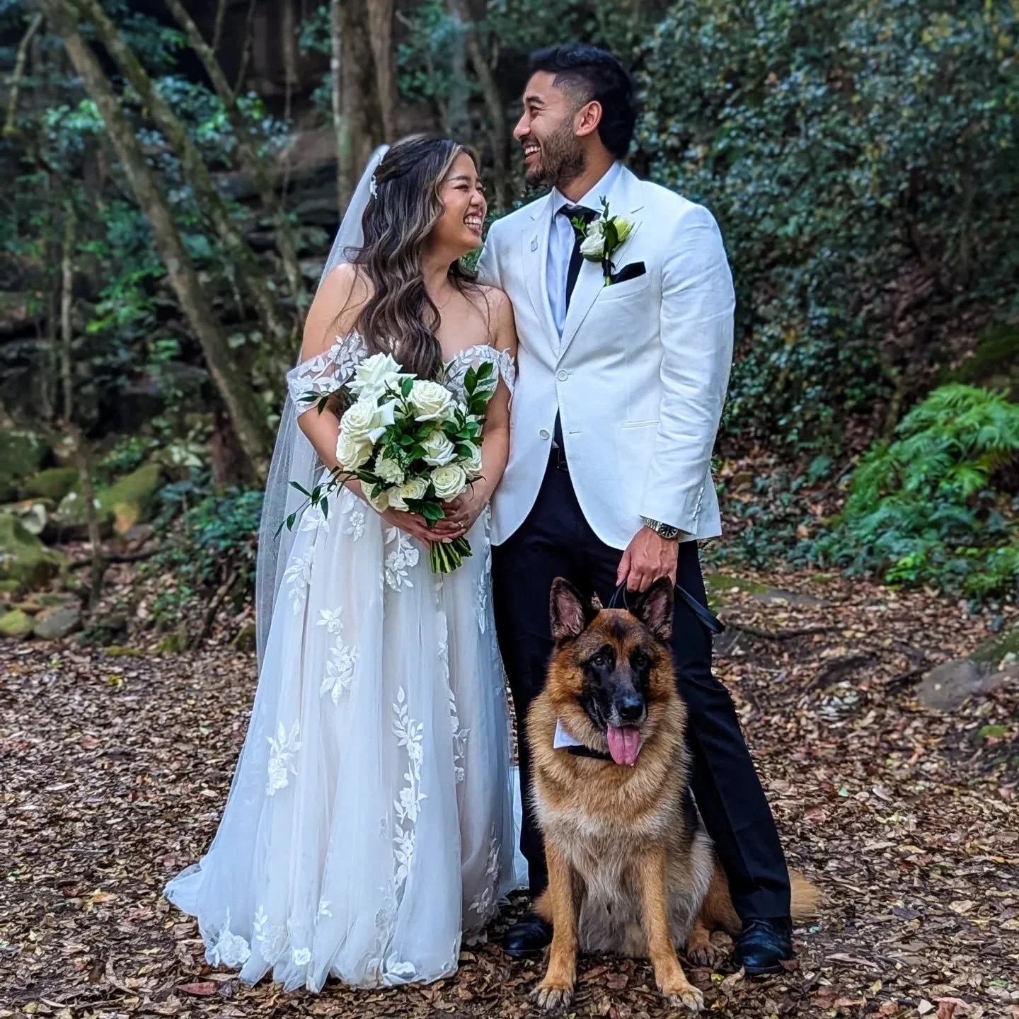 What an unforgettable day celebrating Eraj and Jasmine.

Their commitment to Arlo's training is truly inspiring, and it shone bright on their special day.

Watching them tie the knot with Arlo by their side was pure magic. Knowing Arlo's journey make