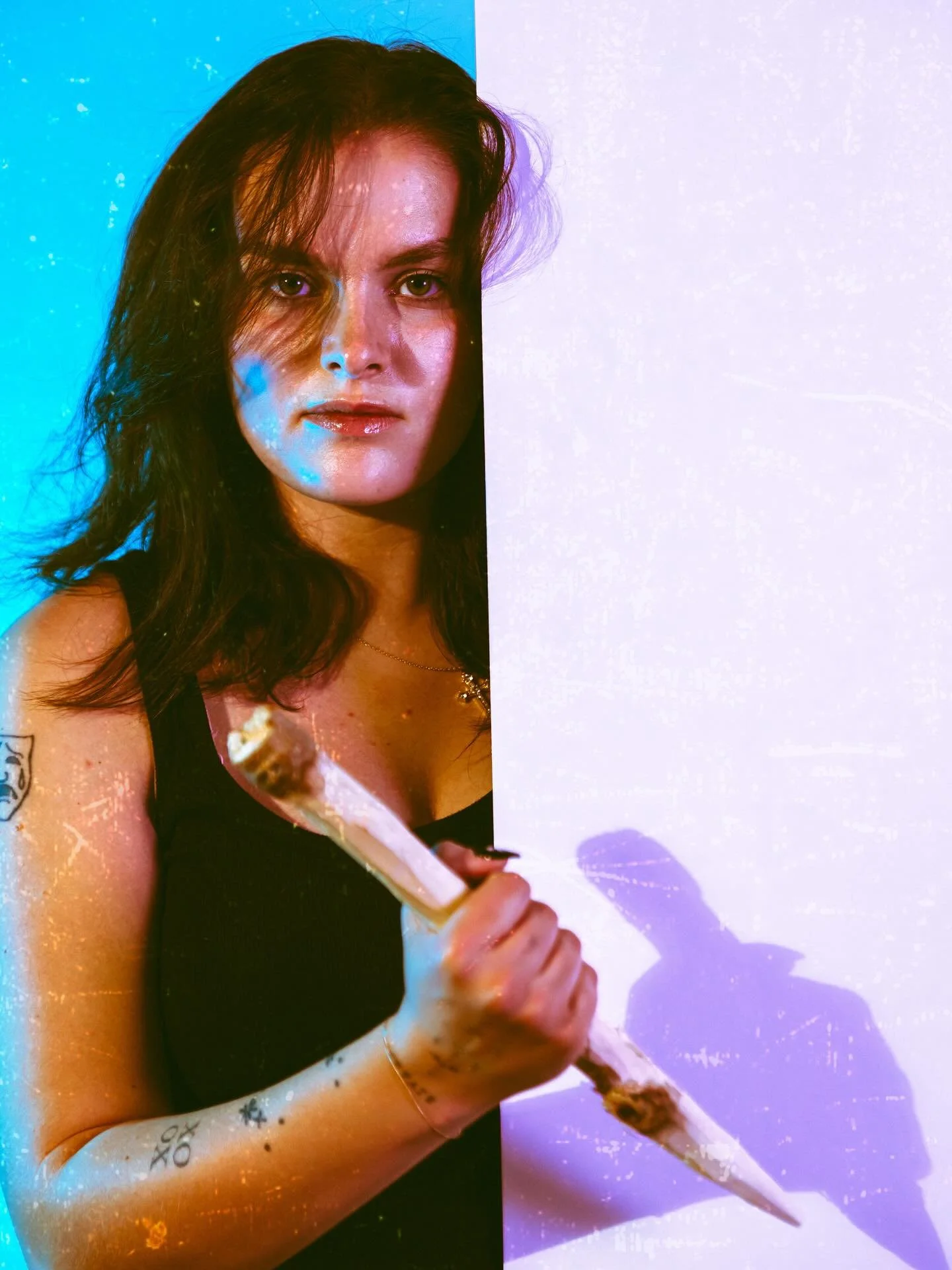 THE SLAYER💀🩸🧛🏻🎃
me shot by me @capturedbyabbey 
HAPPY HALLOWEEN