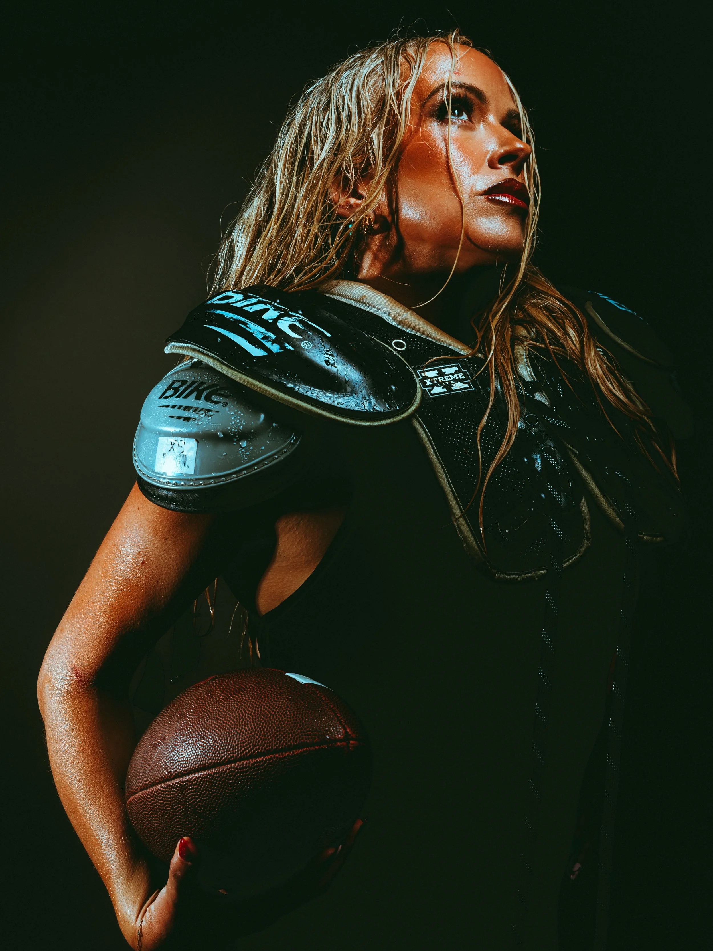@brianne.johnson.method for @ablaze.magazine 
ISSUE 06 - JUNE 2026 
💃🏈✨!!!!!
Photos by me @capturedbyabbey 
Hair/makeup @beautybyfreckledfoxx