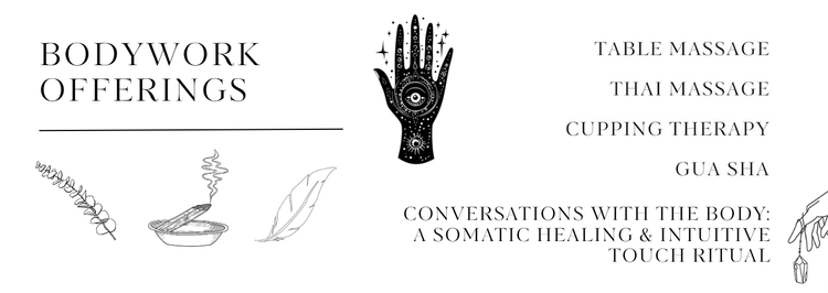 Bodywork Offerings — SOULFED BODYWORK