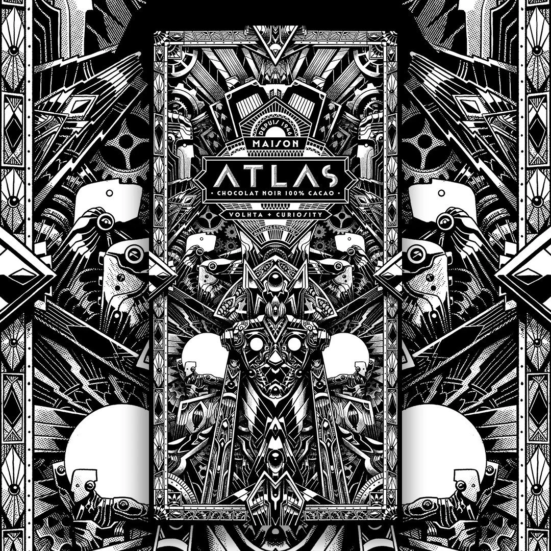 🌐 Atlas 🌐
New project with @allianceetiquettes

J'ai eu le plaisir de travailler avec l'agence Curiosity du groupe @allianceetiquettes pour illustrer une &eacute;tiquette vitrine de la marque fictive Atlas : une r&eacute;-interpr&eacute;tation mode