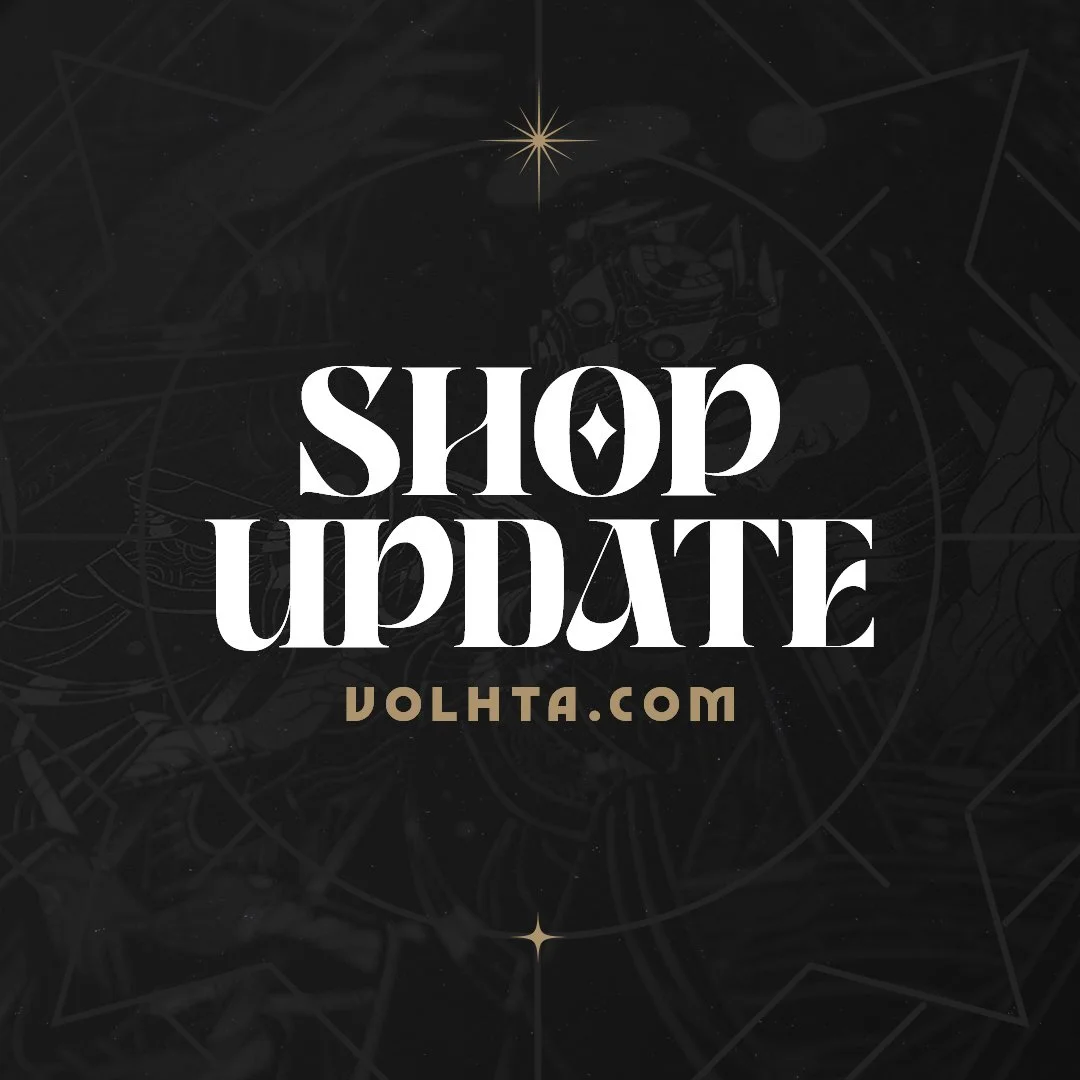 👁️ SHOP UPDATE! 👁️

New website, new prints, new prices !
➡ volhta.com/shop
➡ worldwide shipping

Tout nouveau site en ligne !
Et &eacute;galement une nouvelle boutique avec des nouveaux prints, des nouveaux prix, et pas mal de promos !
➡ volhta.co