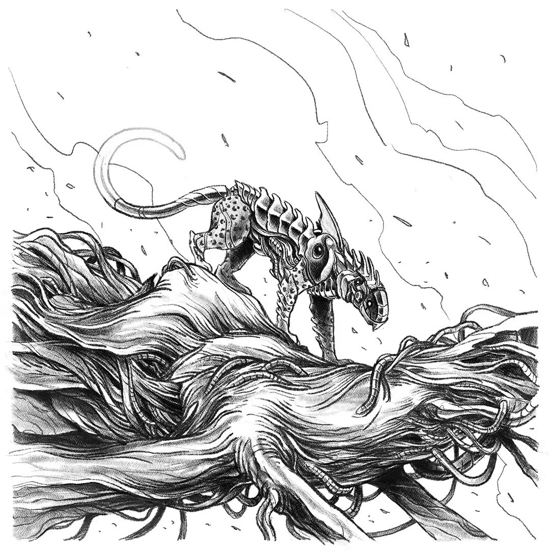 Felidae PP-92 🌠

Rework of an old illustration with a new print now available at ➡ volhta.com/shop
-
-
-
#scifilover #originalart #scifiartwork #scifiart #scifiartist #procreate #humanart #humanartist #scifi #darkscifi #retroscifi #prints #printshop