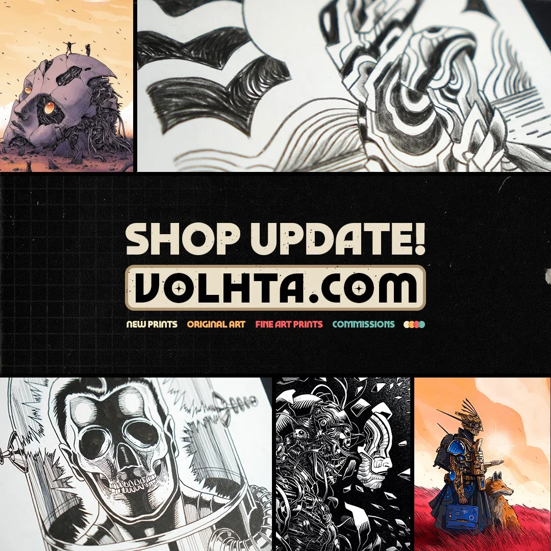 💫 VOLHTA.COM UPDATE {10.25;_} 💫

New website update with lots of new features!

- New prints, formats, and promotions!
- The option to choose high-quality Fine Art printing in the format of your choice. All printed by the experts at @printiverse ! 