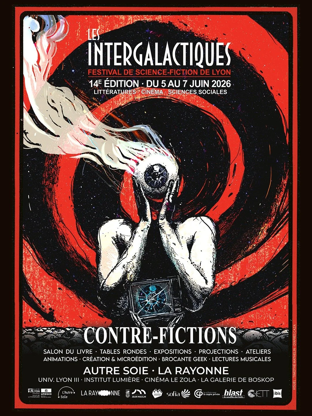 Ce week-end c'est @les_intergalactiques_festival !
J'y serai exposant aux c&ocirc;t&eacute;s de superbes artistes au salon la micro-&eacute;dition samedi et dimanche !

J'aurai un paquet de nouveaux prints en A5, A4, A3, des petits artbooks/sketchboo