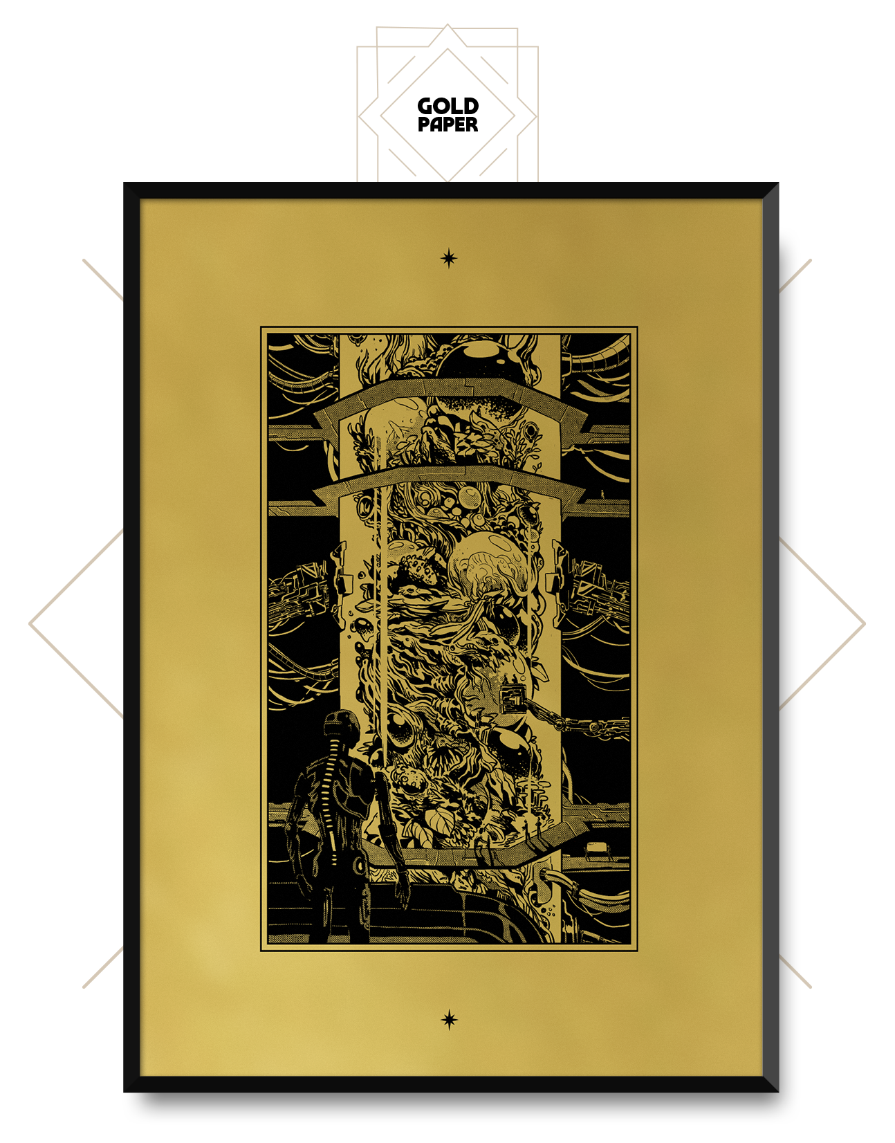 Lifeforms / Gold Paper / A4