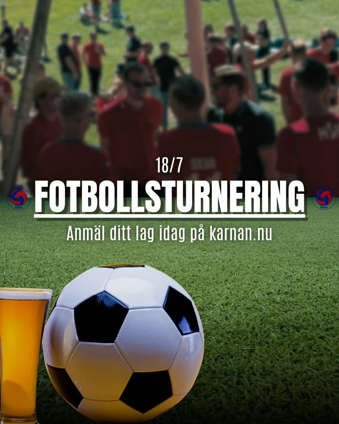 Fotbollsturnering!

L&ouml;rdagen den 18 juli &auml;r det dags f&ouml;r &aring;rets fotbollsturnering! Dra ihop ett kompisg&auml;ng och utmana dom regerande m&auml;starna HK och andra HIFare om &aring;rets titel!

&Aring;sk&aring;dare &auml;r sj&auml