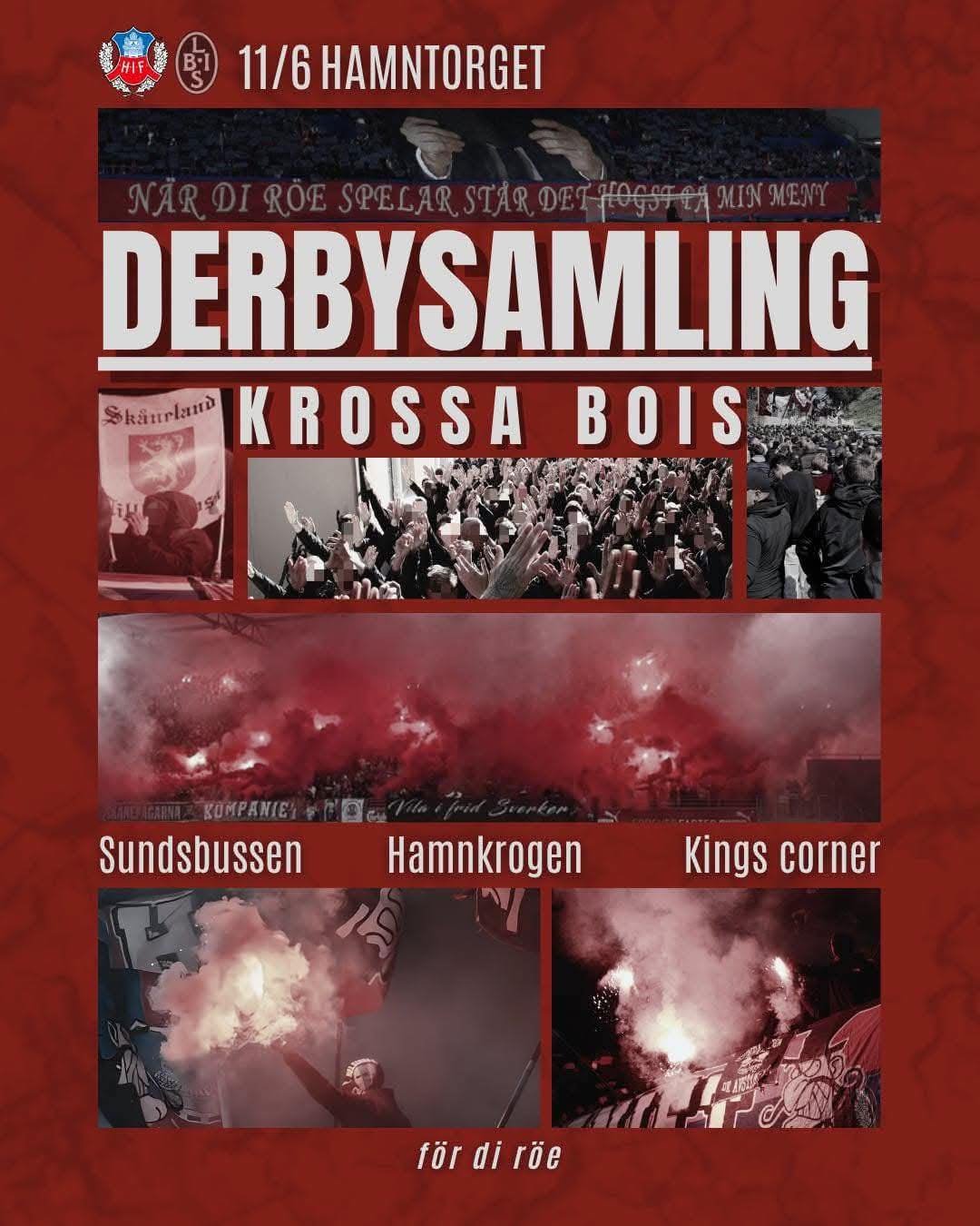 Derbysamling!

En vecka kvar. 

Alla till Olympia, fram&aring;t HIF!