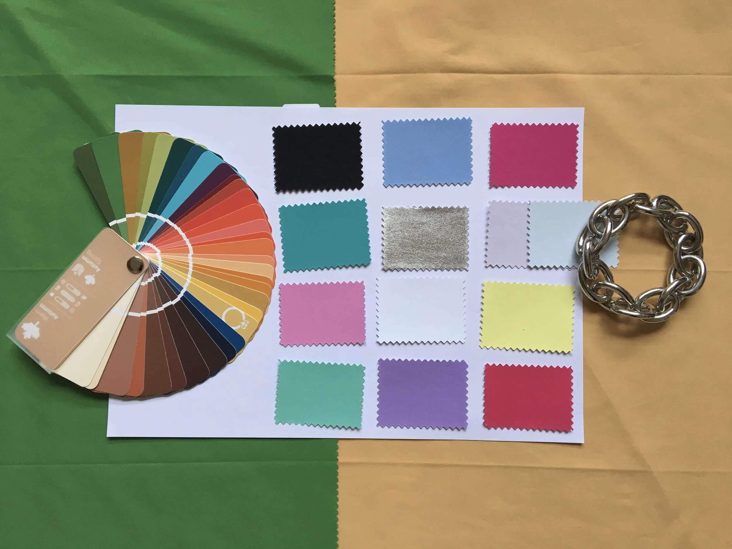 Warm/True Autumn: Colours To Avoid