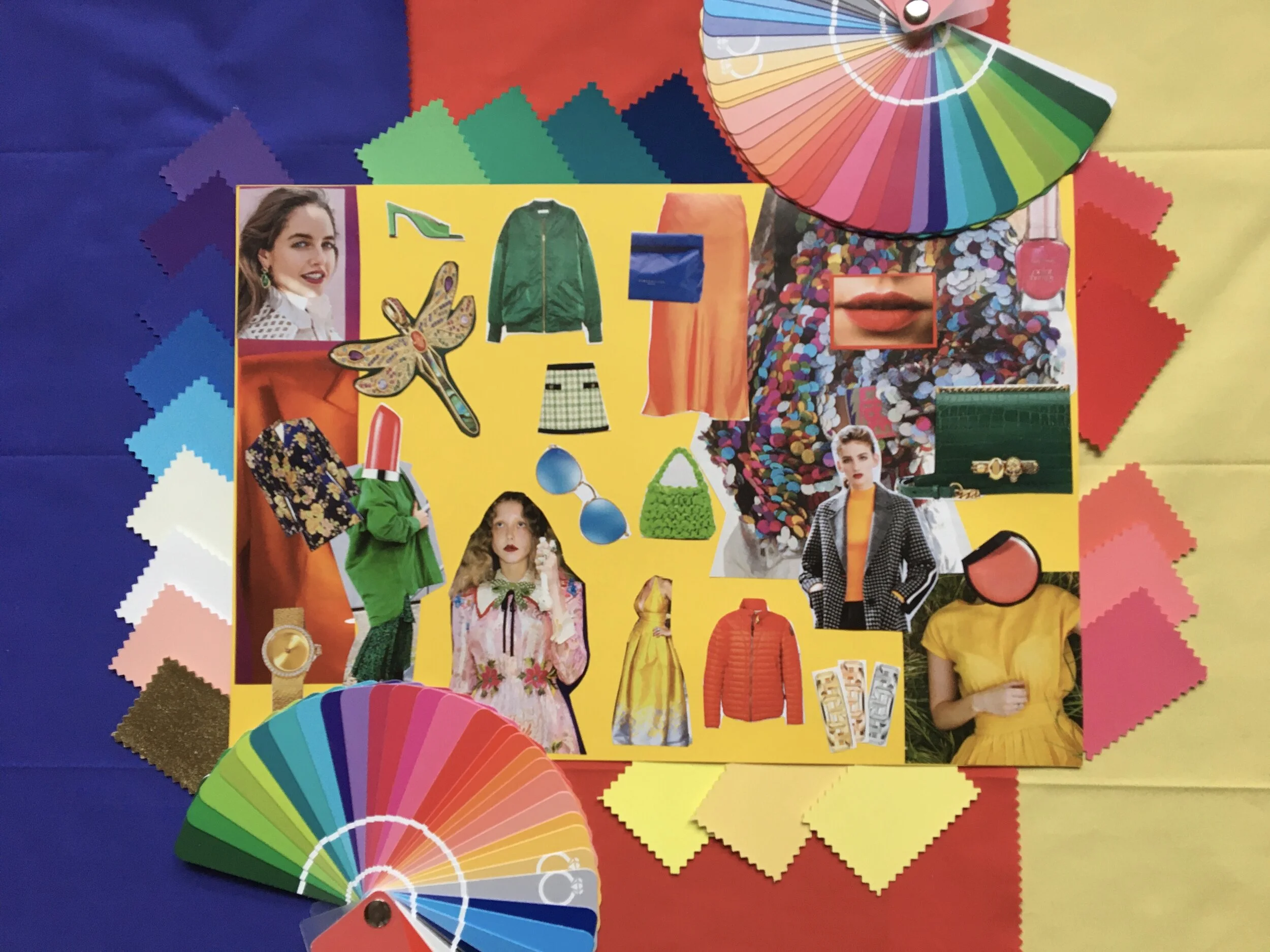 Bright/Clear Spring Mood Board