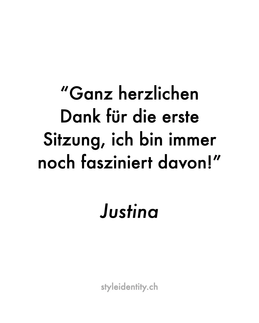 Kundenbewertung | Client Review
Authentisch. Pers&ouml;nlich. Transformierend.
Farbberatung / Personal Colour Analysis
K&ouml;rpertyp Analyse / Image Archetype Analysis
Z&uuml;rich | DE &amp; EN | https://styleidentity.ch 

#farbberatung #personalcol