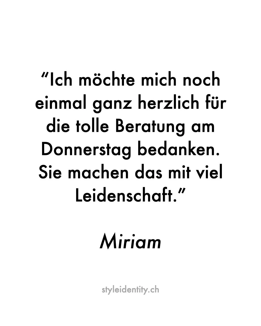 Kundenbewertung | Client Review
Authentisch. Pers&ouml;nlich. Transformierend.
Farbberatung / Personal Colour Analysis
K&ouml;rpertyp Analyse / Image Archetype Analysis
Z&uuml;rich | DE &amp; EN | https://styleidentity.ch 

#farbberatung #personalcol