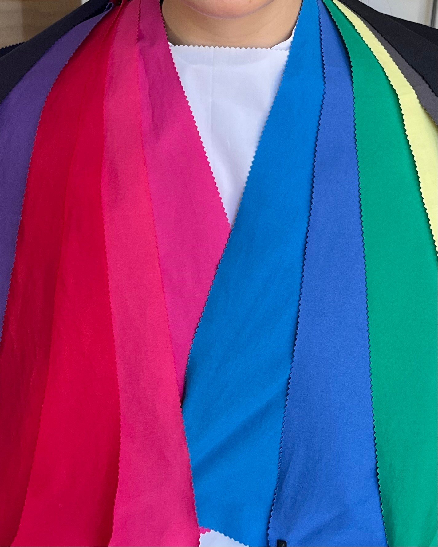 My Cool/True Winter Client
- A beautiful Cool/True Winter with an all-cool, blue-red (raspberry) undertone &mdash; not the usual magenta or fuchsia pigment I often see in this season&rsquo;s skin and lips. Her complexion showed a pure, cool blue-base