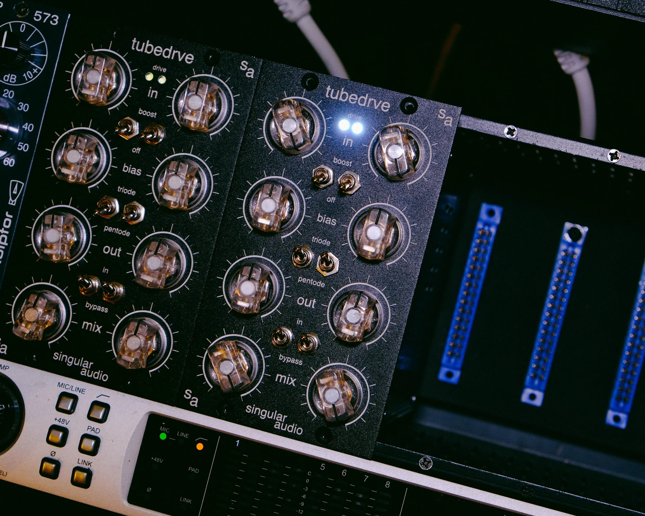 tubedrve tube saturator for 500 series — Singular Audio