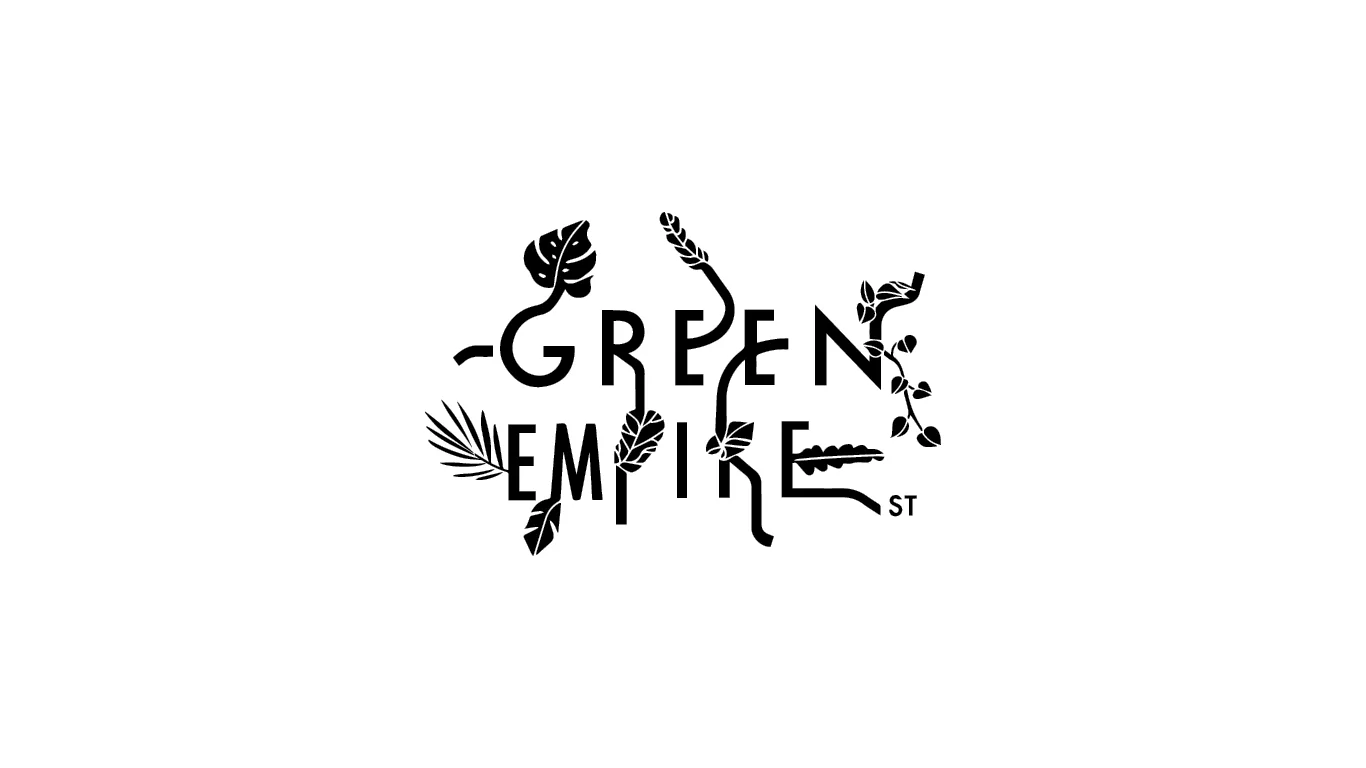 I wanted to create a logo that brought the ‘jungle‘ closer to the city. I did this by customizing Futura adding foliage and creating a typeface urban jungle.