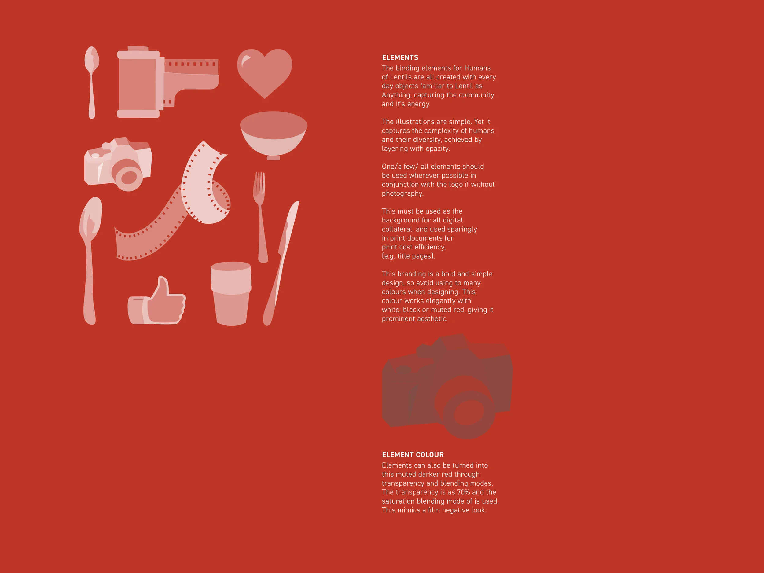 The blog provides a strong connective energy for the community situated within the Lentil as Anything restaurant and community space. This connectivity is shown through the design and it’s binding elements. From The logo’s humanistic aesthetic, lent