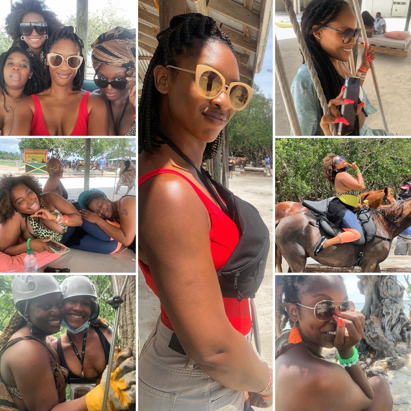 We started off our summer retreats here in Montego Bay, Jamaica with 9 beautiful women. We showed up not knowing what to expect and have all been greeted with safe spaces to bloom in our unique personalities. You have seen the images of us laughing, 