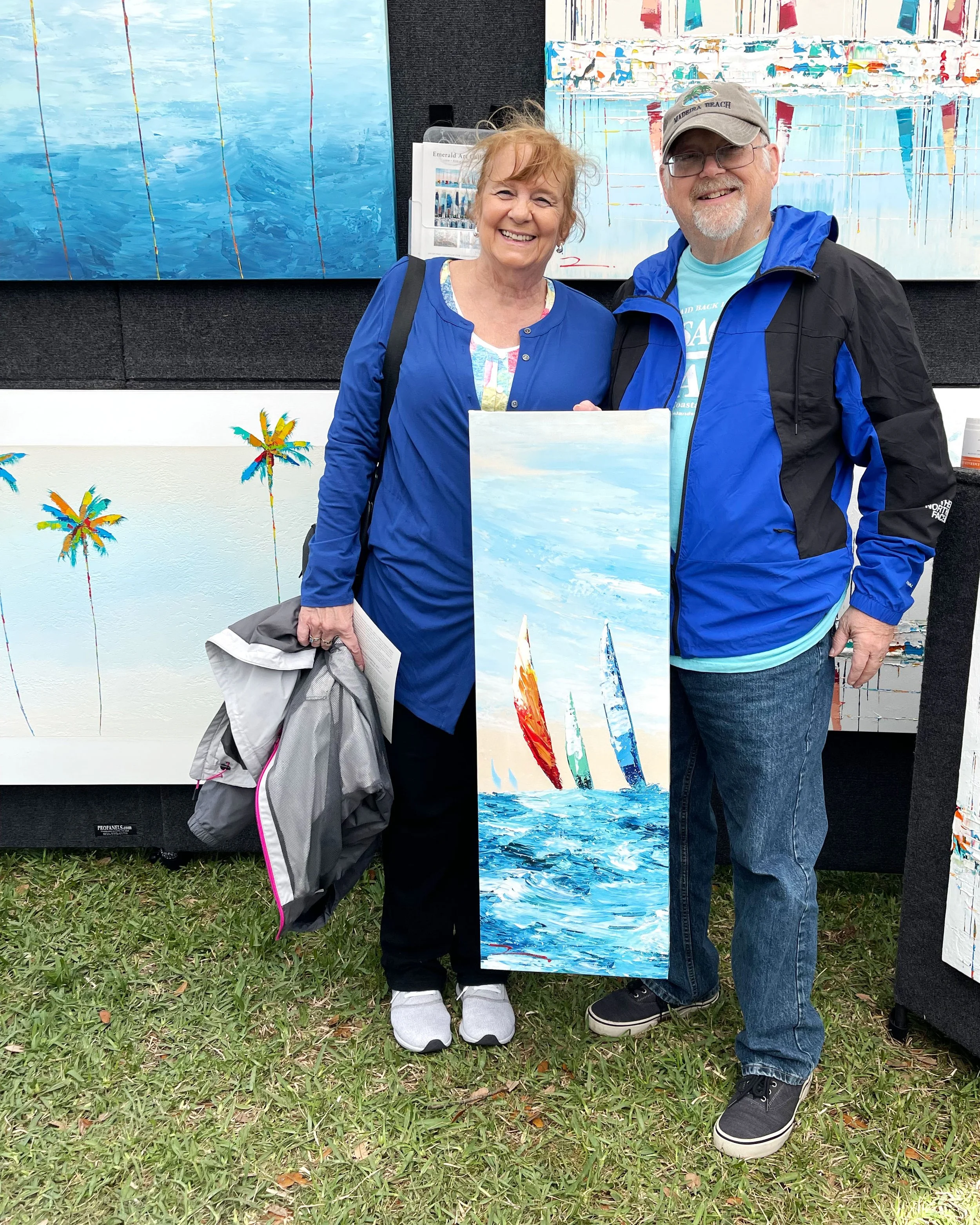 Mainsail Art Festival at Vinoy Park in St. Petersburg, Florida. — Rosa Chavez