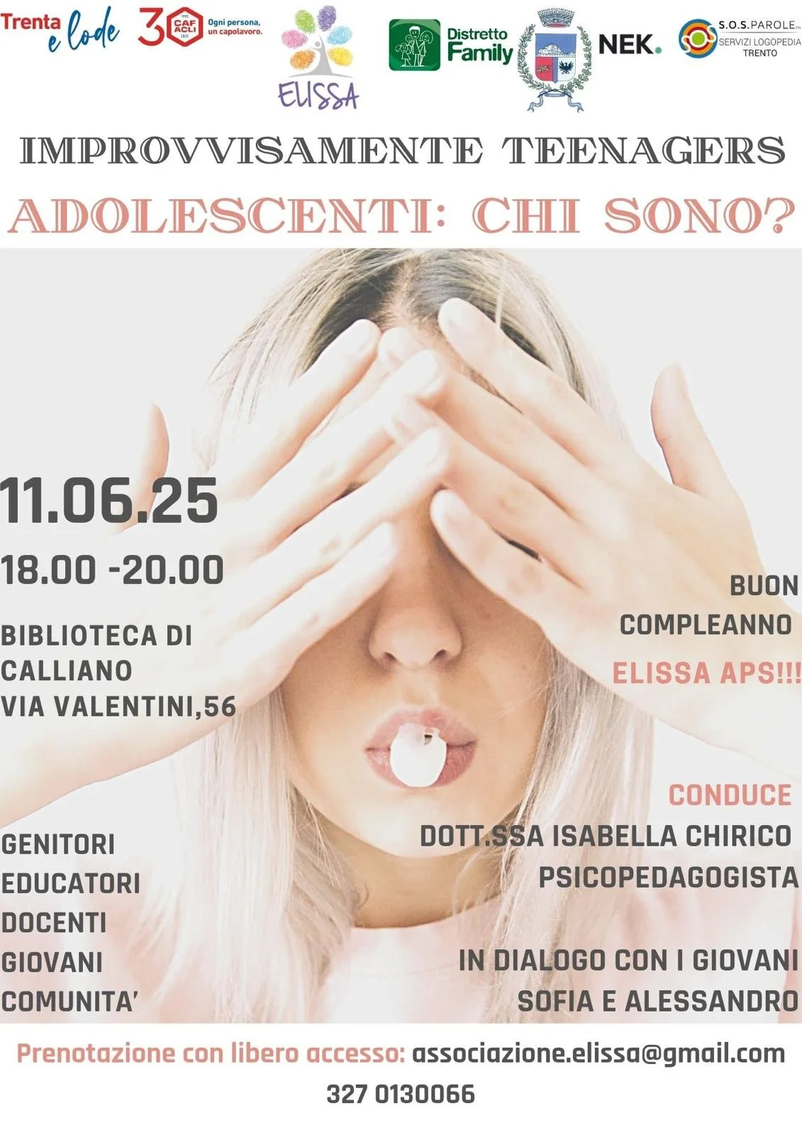 IMPROVVISAMENTE TEENAGERS   ADOLESCENTI: CHI SONO?