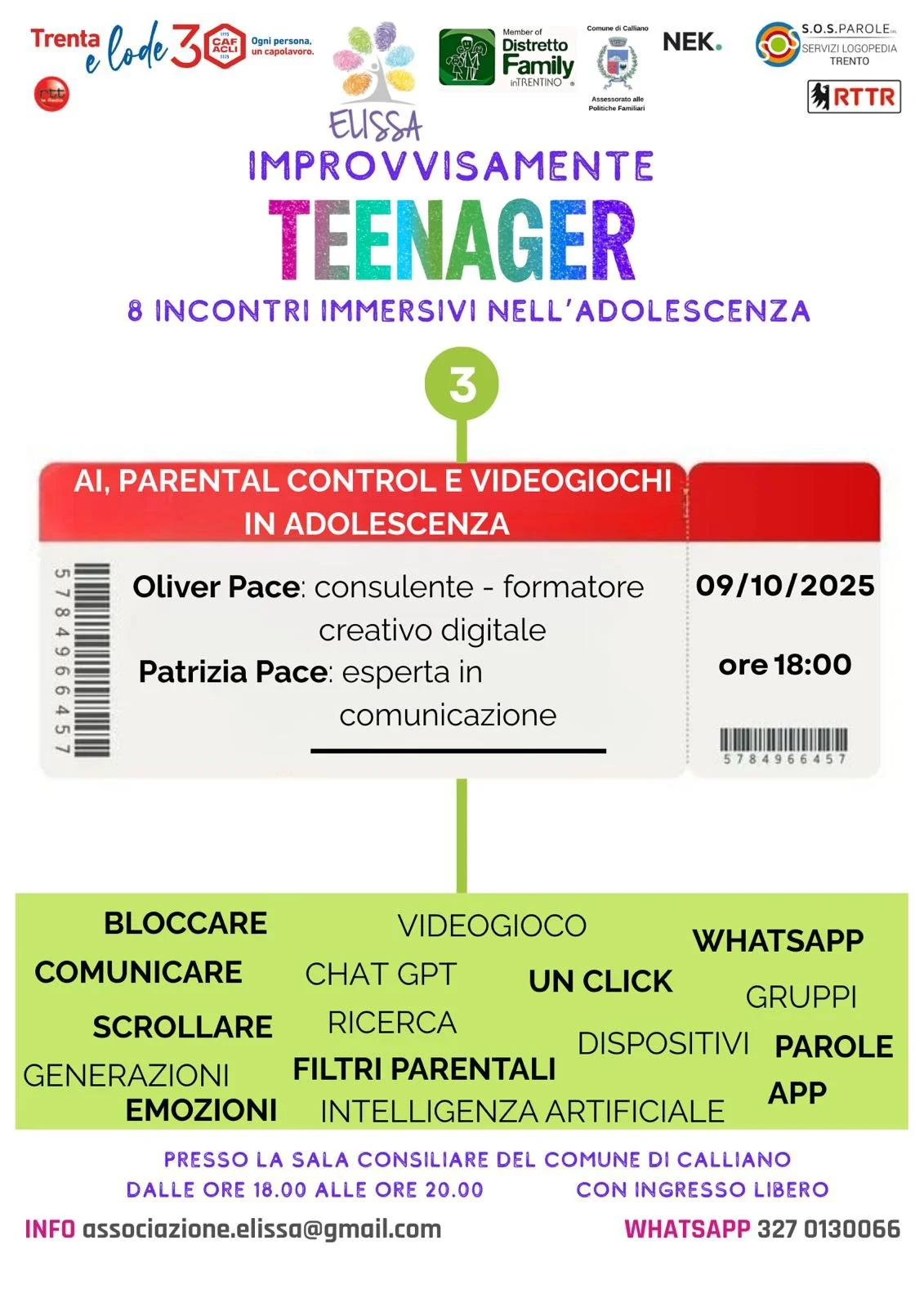 IMPROVVISAMENTE TEENAGERS - IA, PARENTAL CONTROL E VIDEOGIOCHI IN ADOLESCENZA