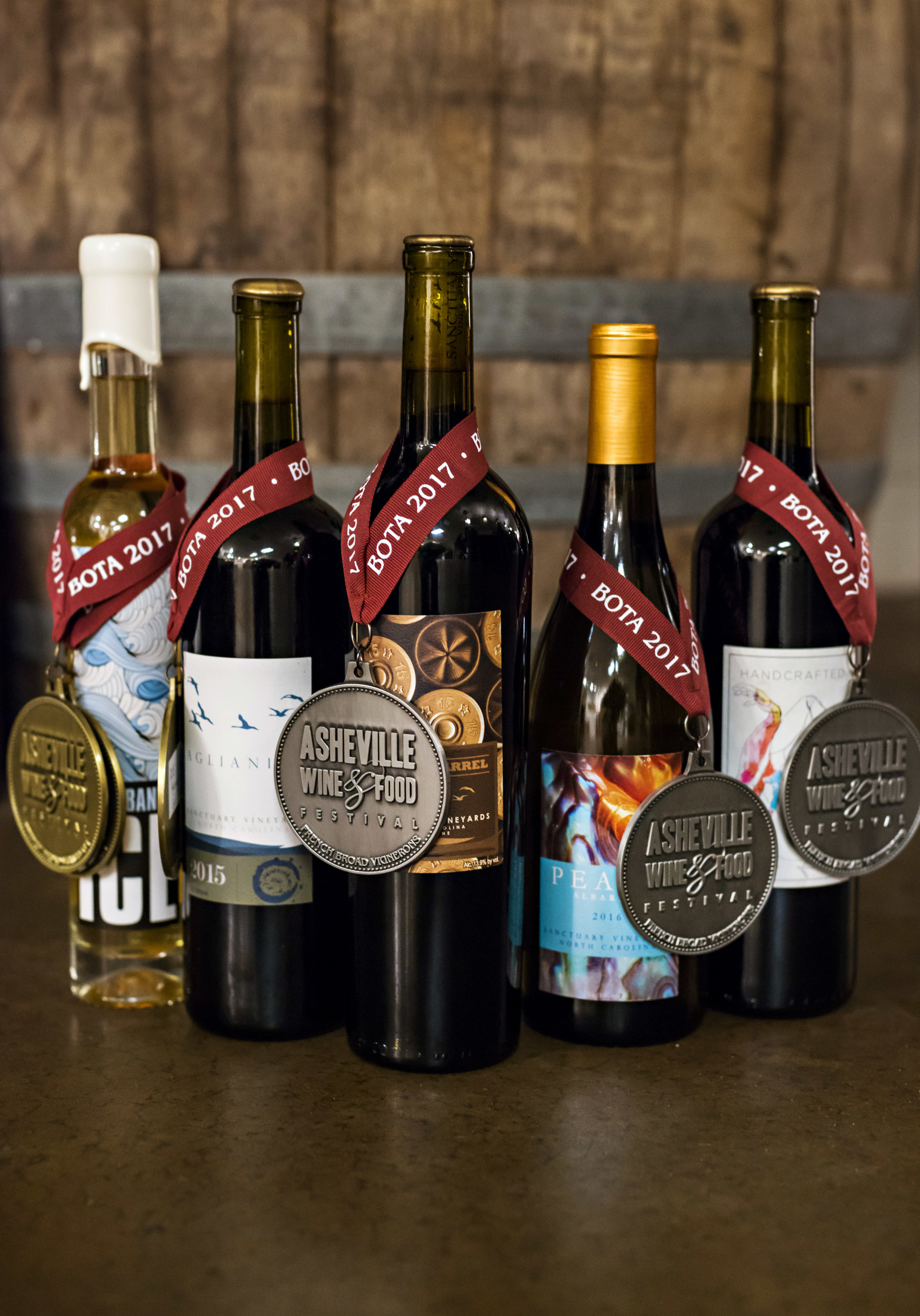 Award winning Outer Banks wines from Sanctuary Vineyards. 