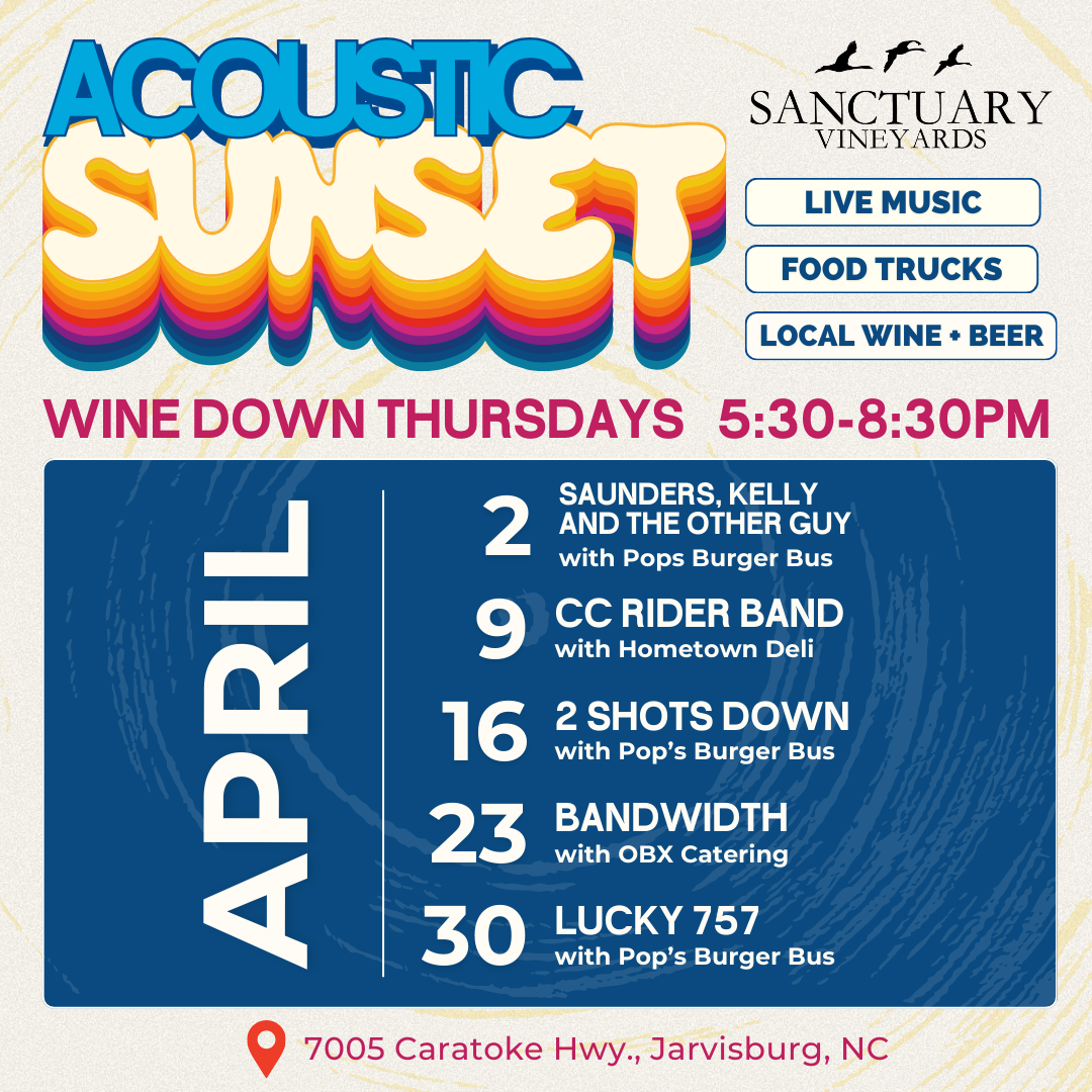 Acoustic Sunset Thursday | Live Music, Wine, Food Trucks &amp; Sunsets