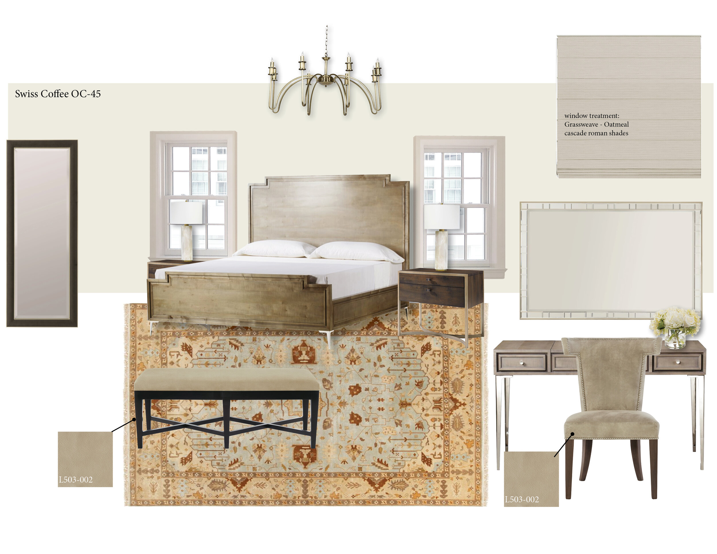 master suite - schematic