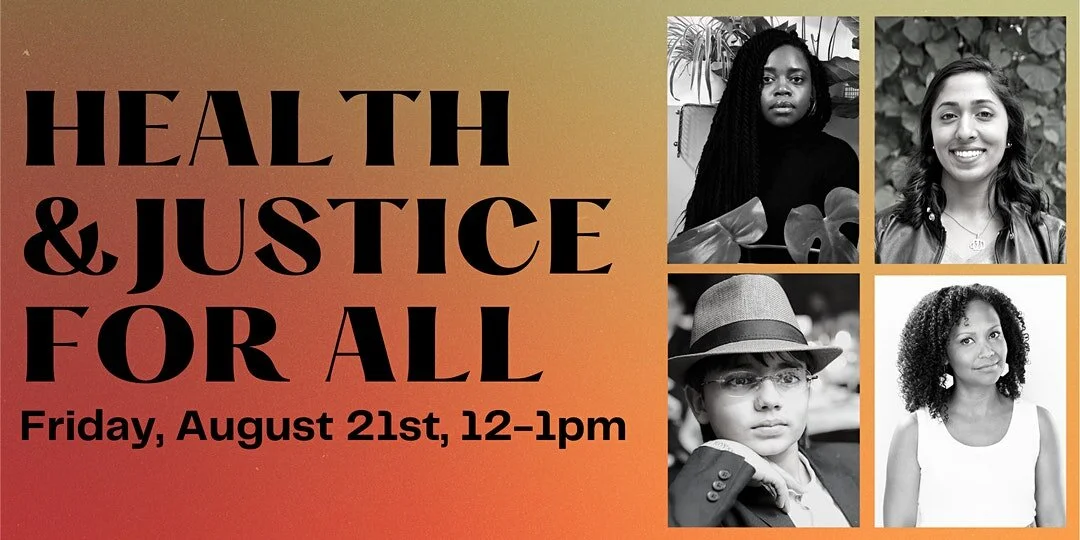 Health and Justice for All [EXTERNAL EVENT] 