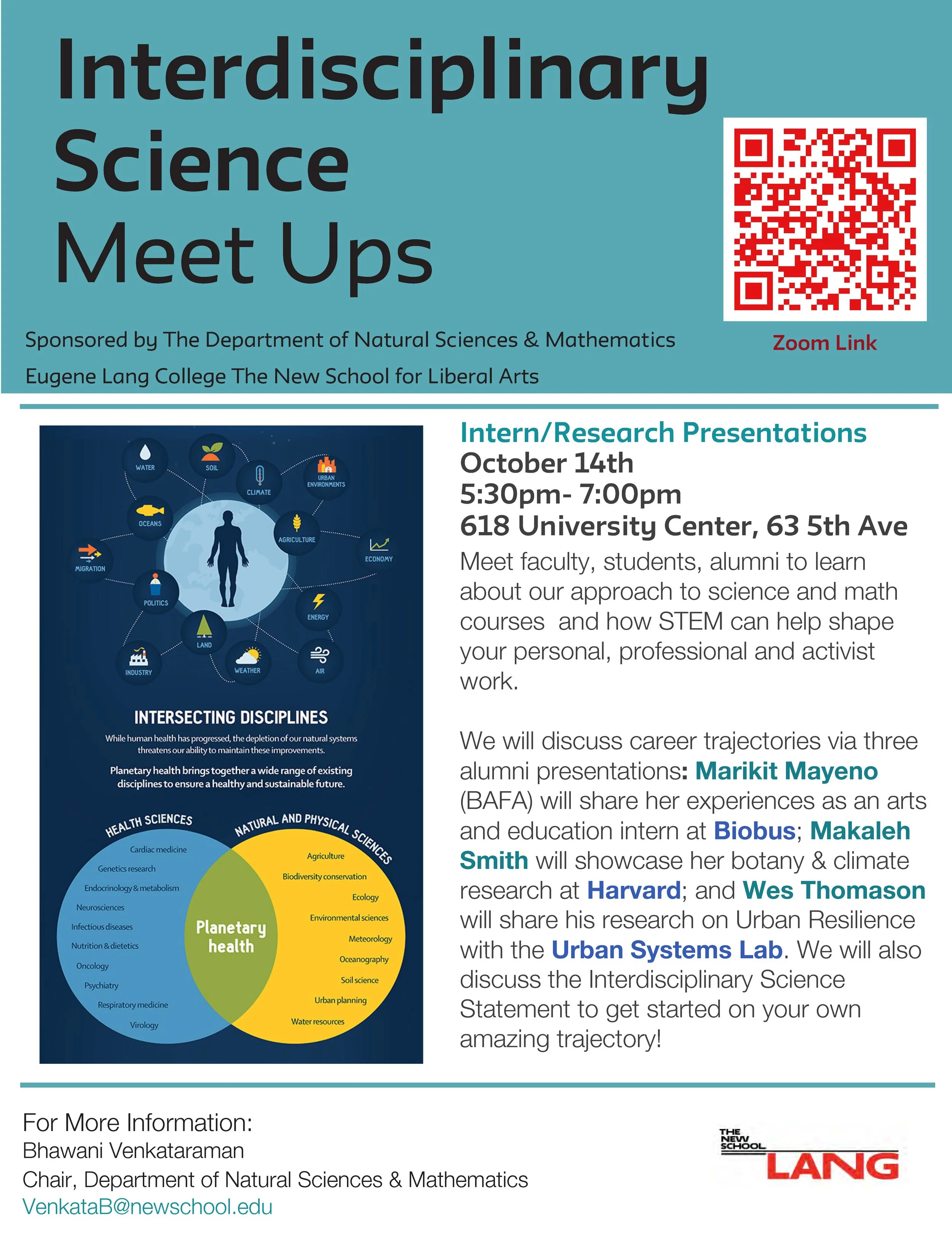 Interdisciplinary Science Meetup