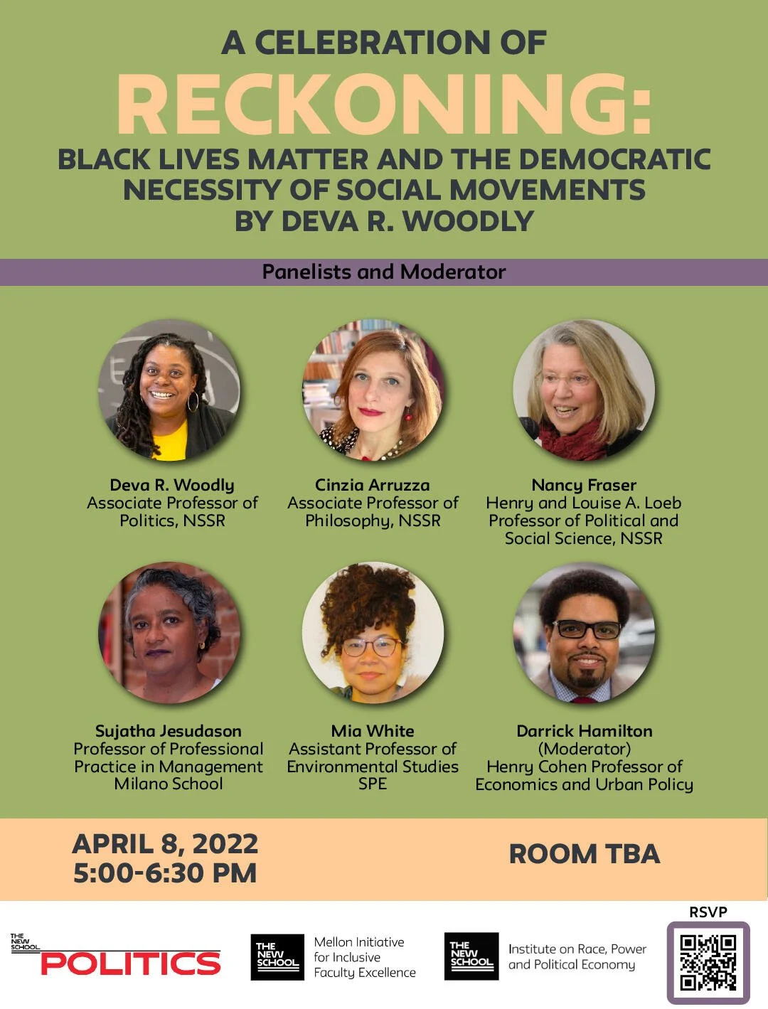 A Celebration of "Reckoning: Black Lives Matter and the Democratic Necessity of Social Movements" by Deva R. Woodly