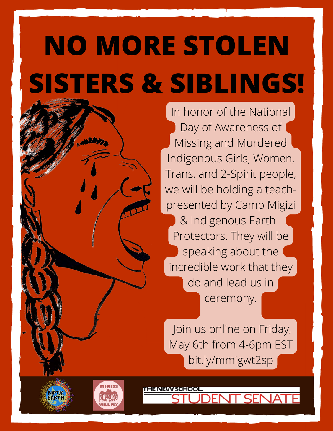 No More Stolen Sisters & Siblings!