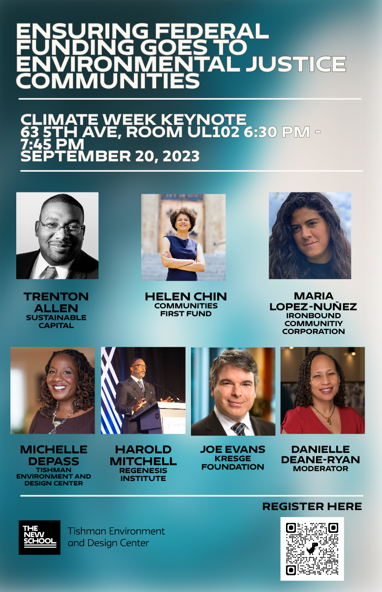 [IN PERSON] Ensuring Federal Funding Goes to Environmental Justice Communities