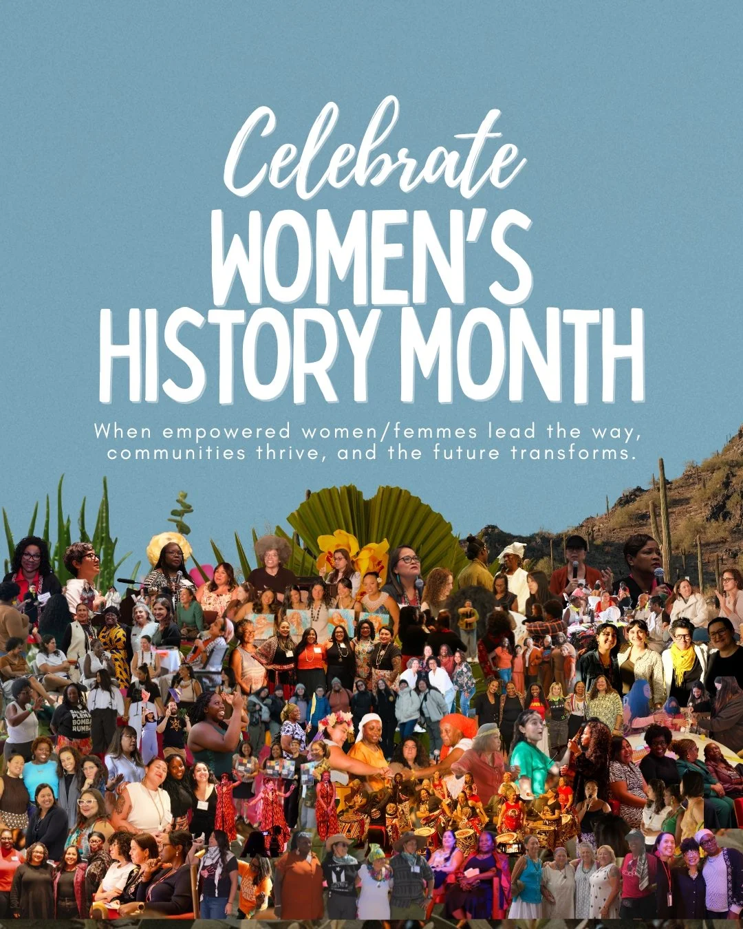 This Women&rsquo;s History Month, we celebrate the many ways women/femmes lead, create, preserve, and build power across our communities.

From movement leaders to culture keepers, artists, and strategists, these leaders are shaping change behind ins