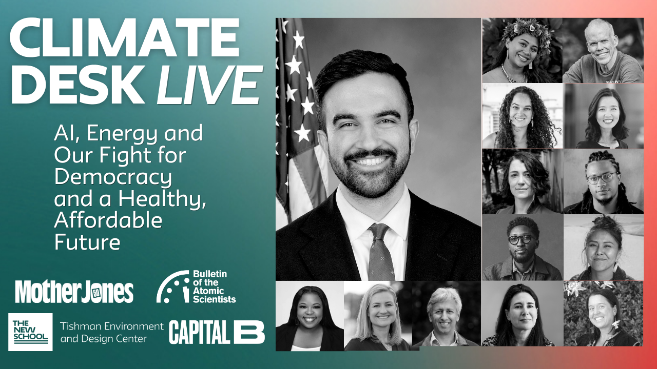  Climate Desk Live: AI, Energy, and Our Fight for Democracy and a Healthy, Affordable Future