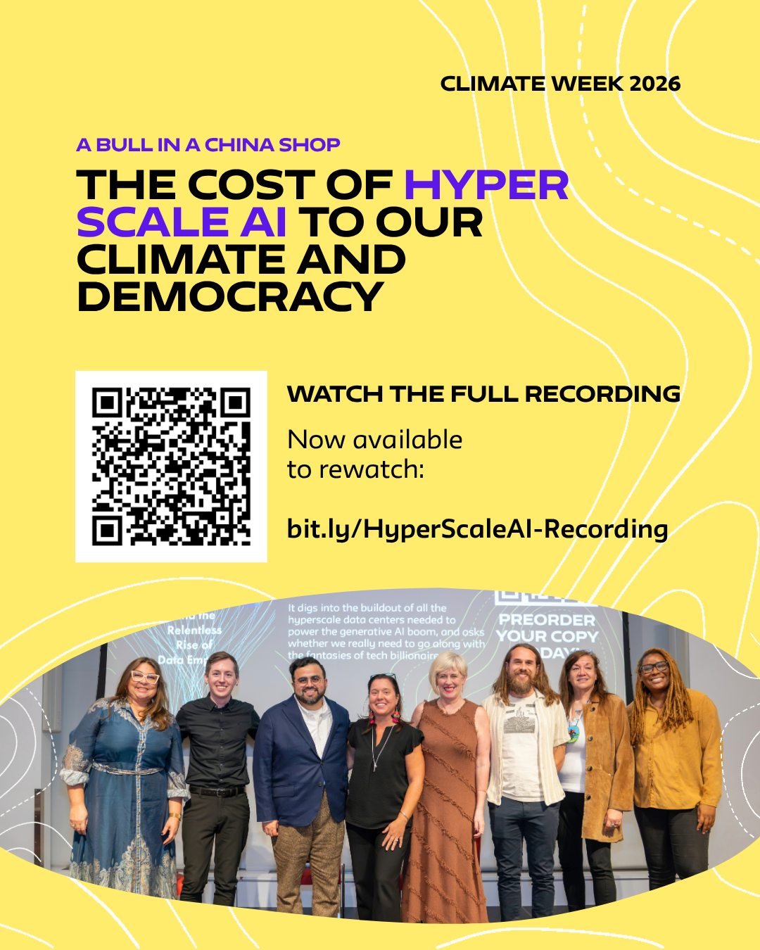 How does the rapid expansion of hyperscaled data centers and disruptive technology impact  our climate, our communities, and our democracy- locally and globally?

Watch the full recording of &ldquo;A Bull in a China Shop: The Cost of Hyper Scale AI t