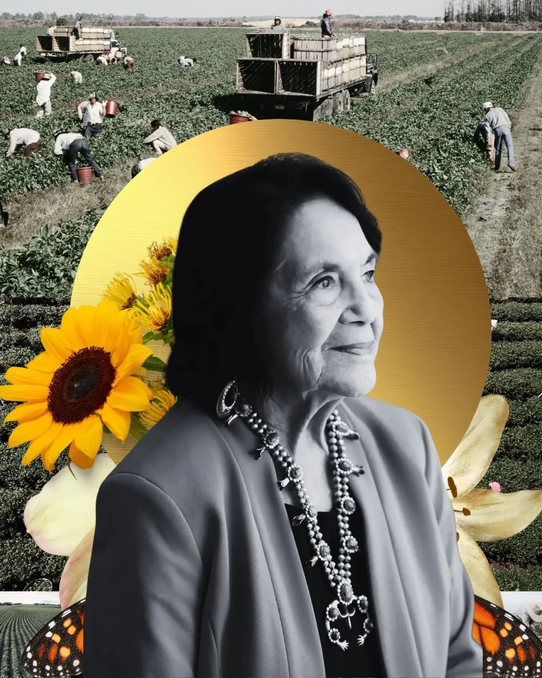 Rest in power, @doloreshuerta. 🕊️

Today, we honor the life and extraordinary legacy of Dolores Huerta, Labor Leader and Civil Rights Activist.

Her legacy lives on in every worker organizing for the dignity of all people, every community fighting f