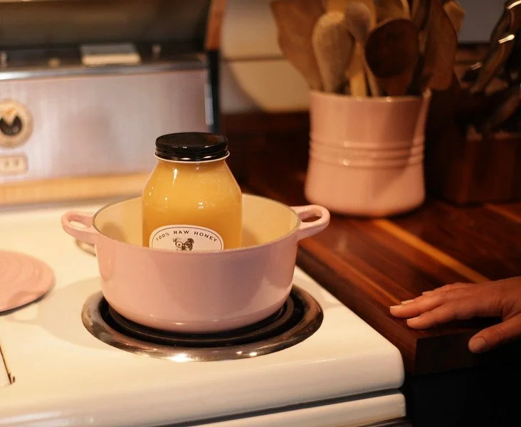 Don't Throw Out Crystalized Honey. Eat it!