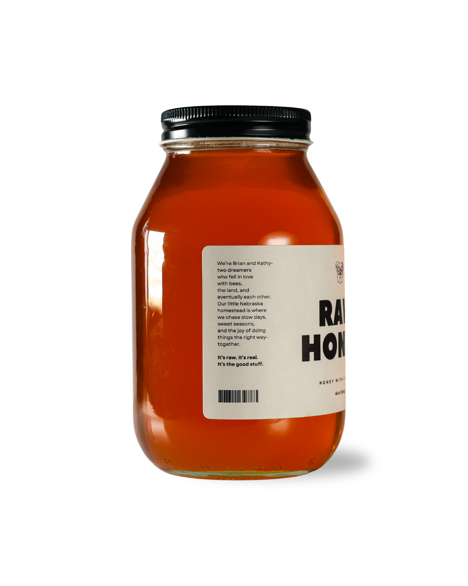 1.5kg Multiflower Pure Raw Organic Honey Unfiltered Unheated Crystallized Honey - Meden Farm UK