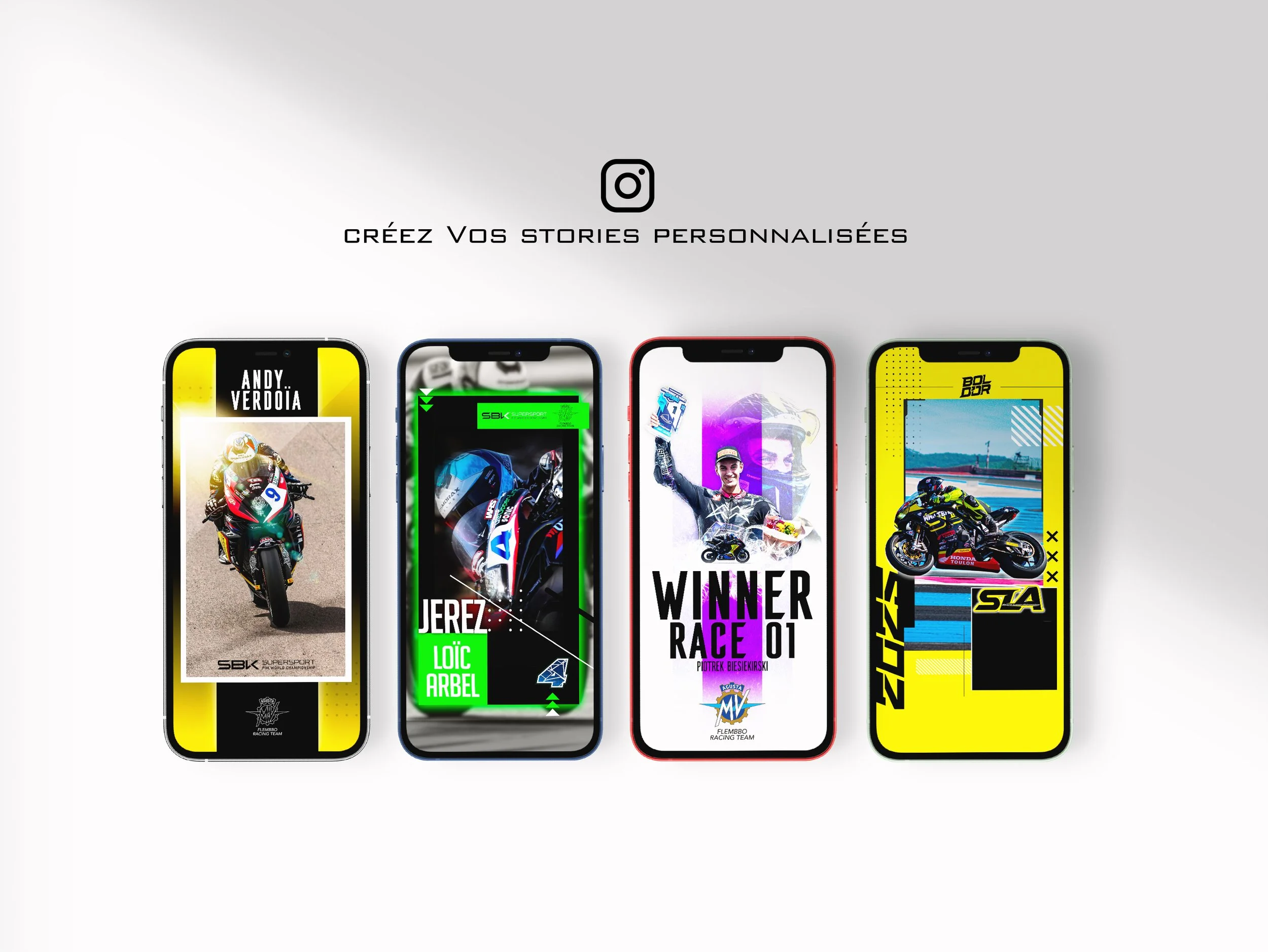 Stories instagram personnalisées 