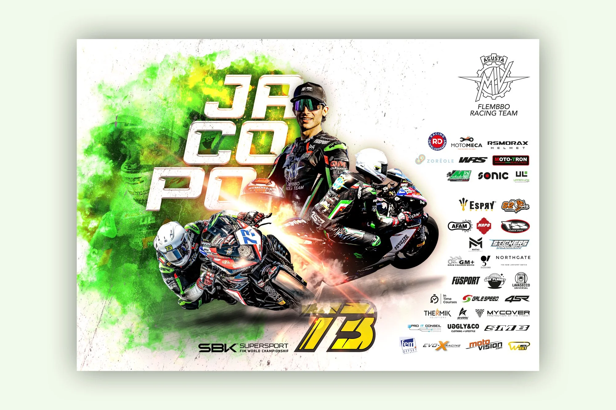 Poster dédicace @worldsbk