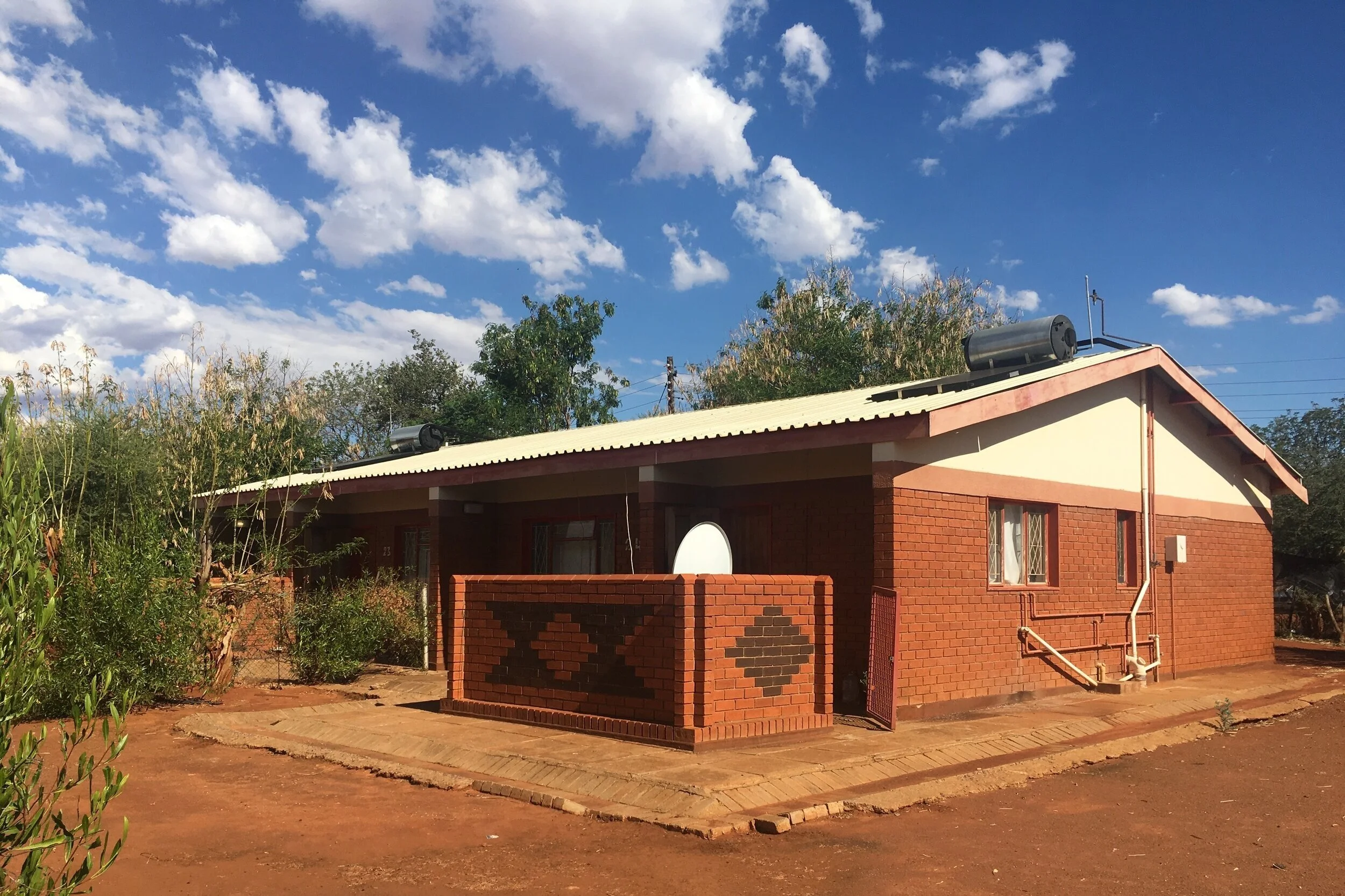 Carol Ramolotsana’s house in Botswana.