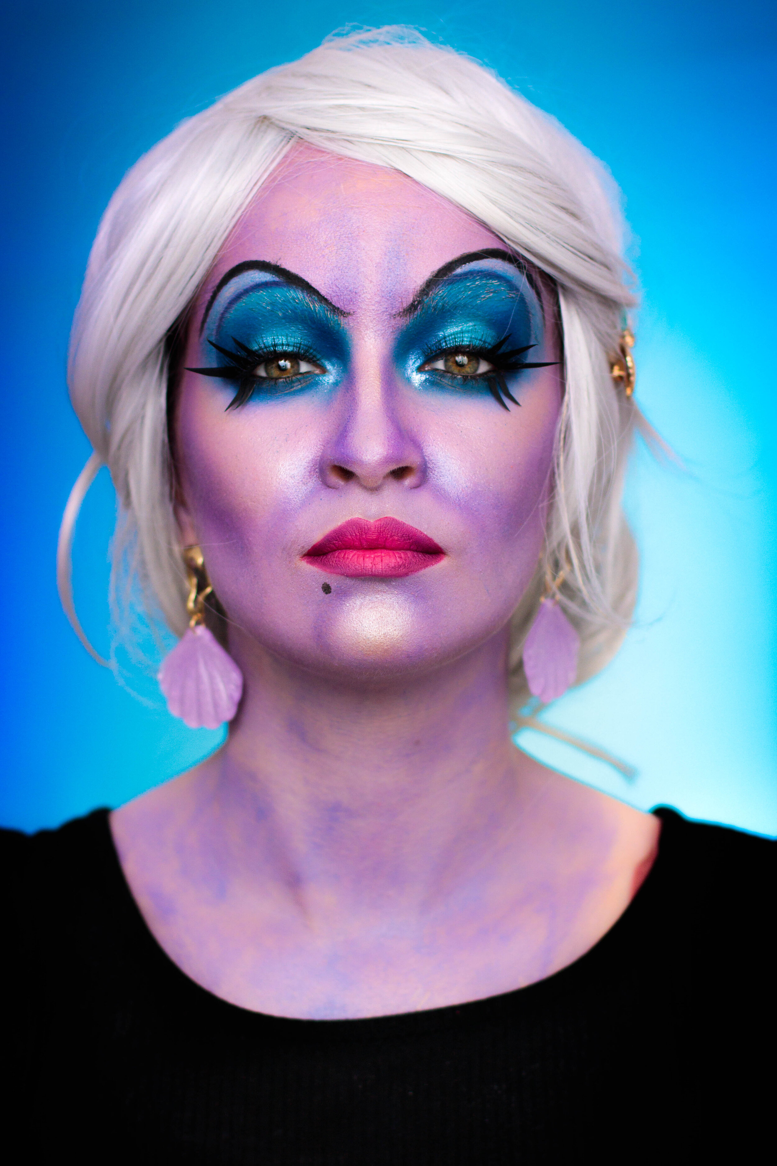 Halloween Makeup / Disney Villains: Ursula — Pauuulette - Blog Makeup