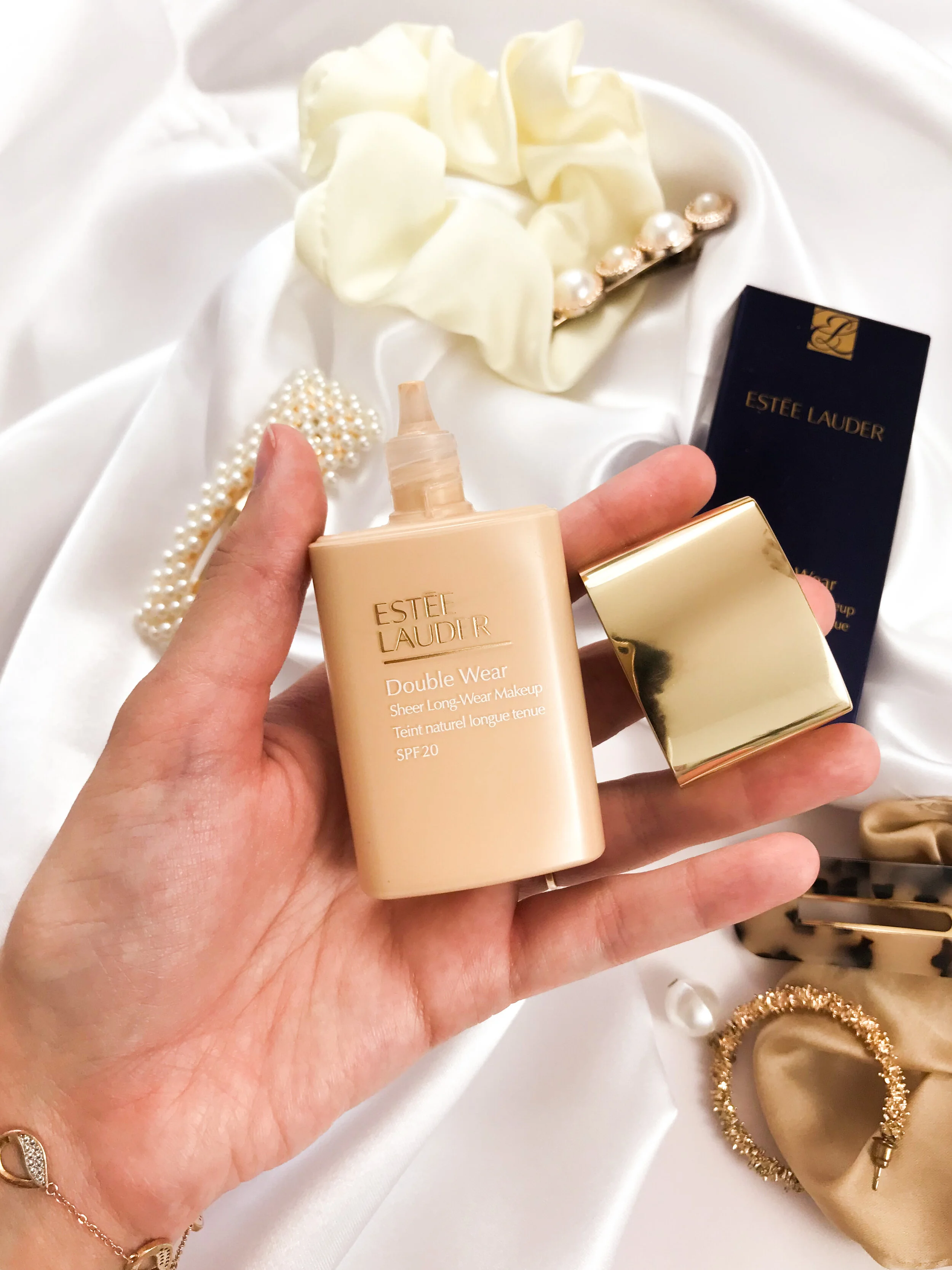 Le Nouveau Fond de Teint Double Wear Sheer LongWear Makeup